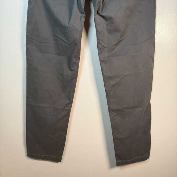 American Eagle Original Straight Lived in Khakis Gray Men's Size 28 x 34 - Picture 9 of 12